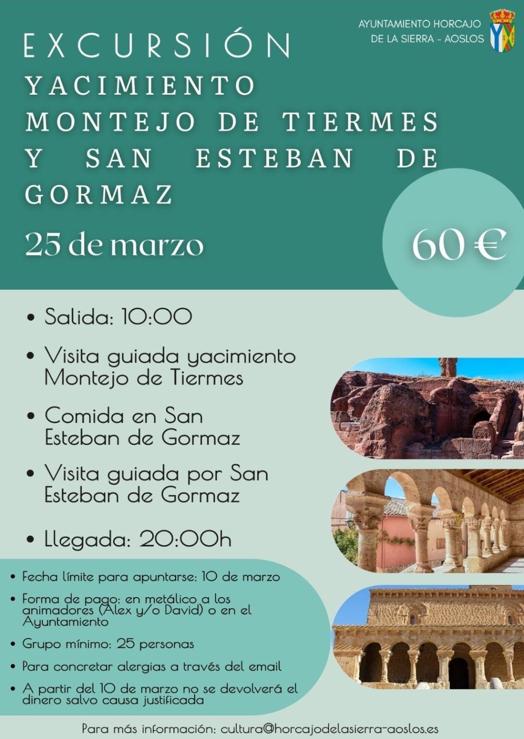 Excursión marzo 2026