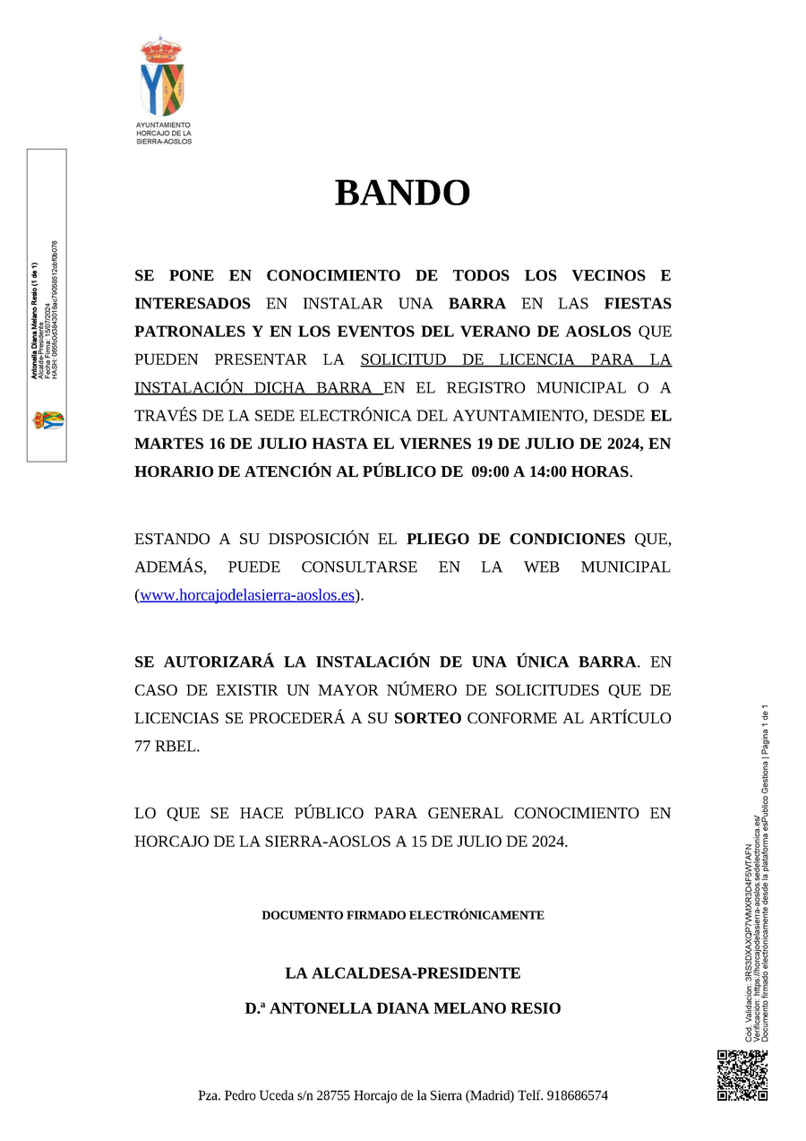 20240715 Publicación Bando BANDO BARRA FIESTA Y EVENTOS 1