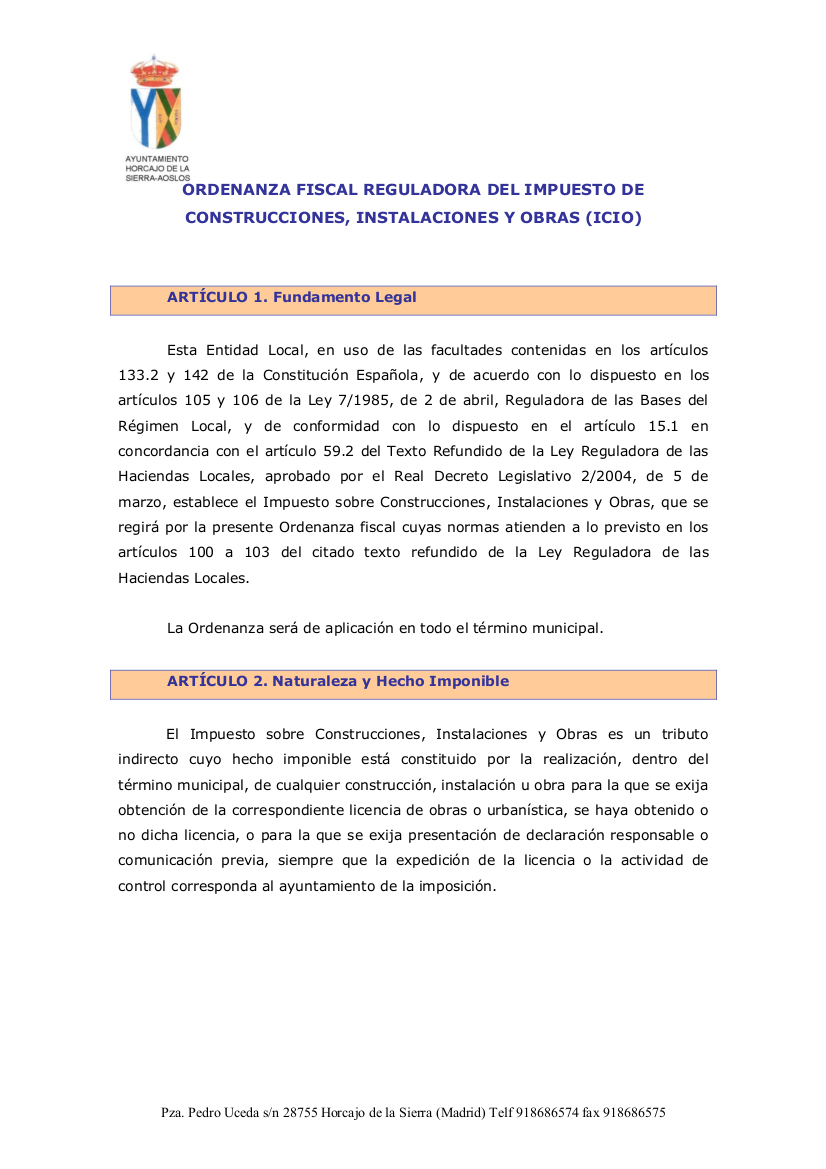 ModificacionICIO