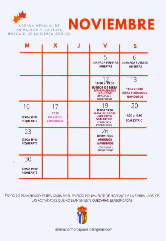 programa nov 21 horcajo