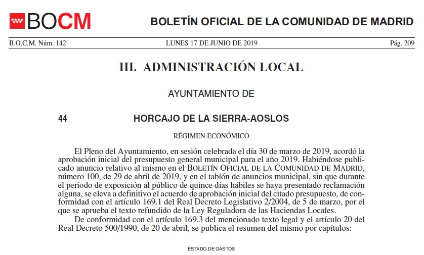 Presupuesto2019